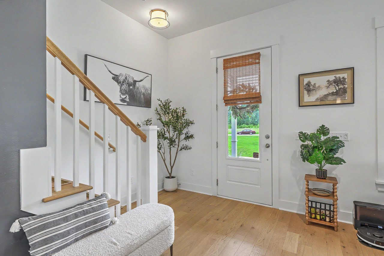 Entry and staircase